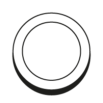 imagen Panel Led Redondo Sobreponer